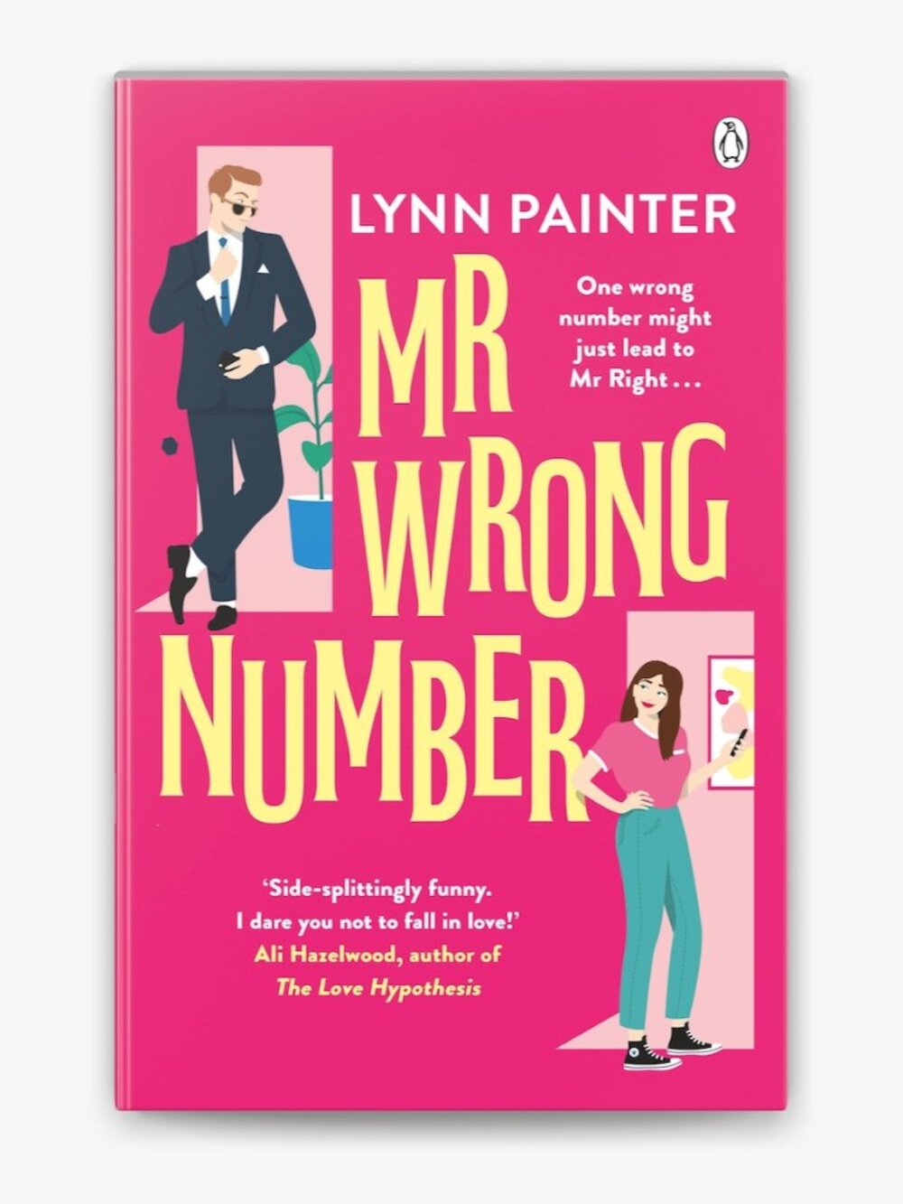 Mr. Wrong Number Book by Lynn Painter